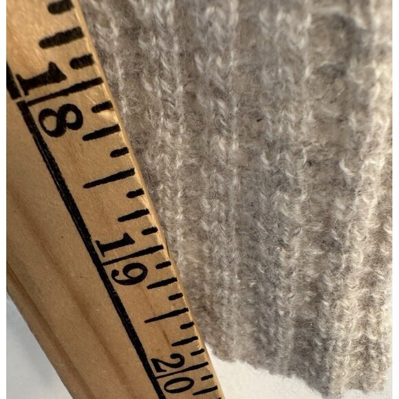 Zadig Voltaire 100% Cashmere Markus Knit Sweater Gray Neutral Luxury Designer S - Picture 3 of 11